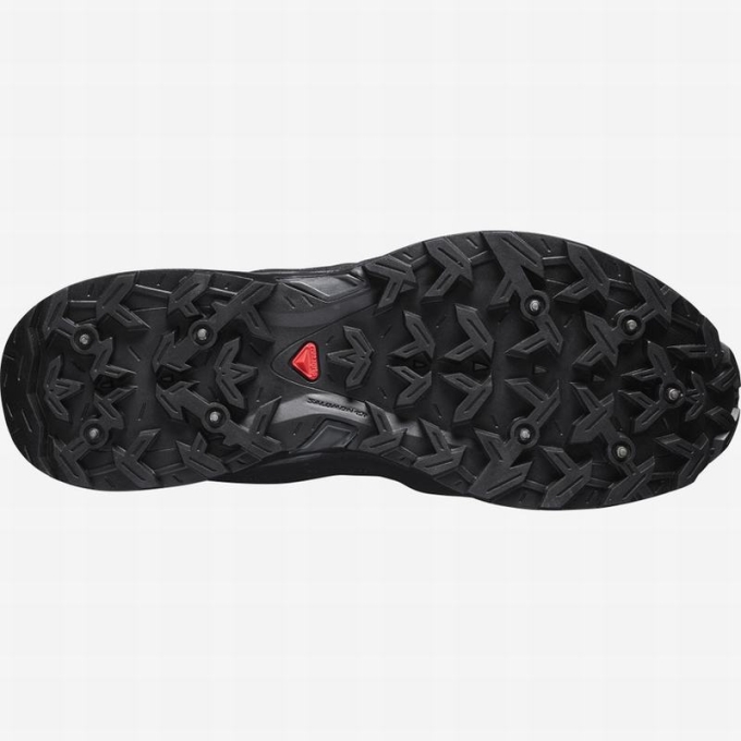 Tenis Senderismo Salomon SHELTER SPIKES CLIMASALOMON WATERPROOF Mujer Negros | MX-812XZKN