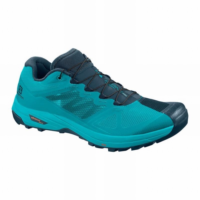 Tenis Senderismo Salomon X ALPINE W /PRO Mujer Turquesa Azules | MX-139PDTS