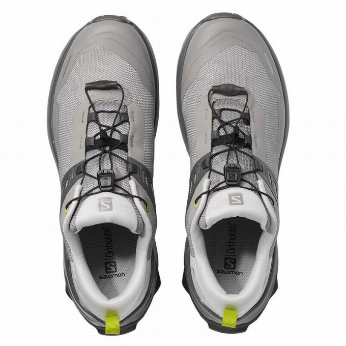 Tenis Senderismo Salomon X RAISE Hombre Grises Verdes Claro | MX-239QGAT