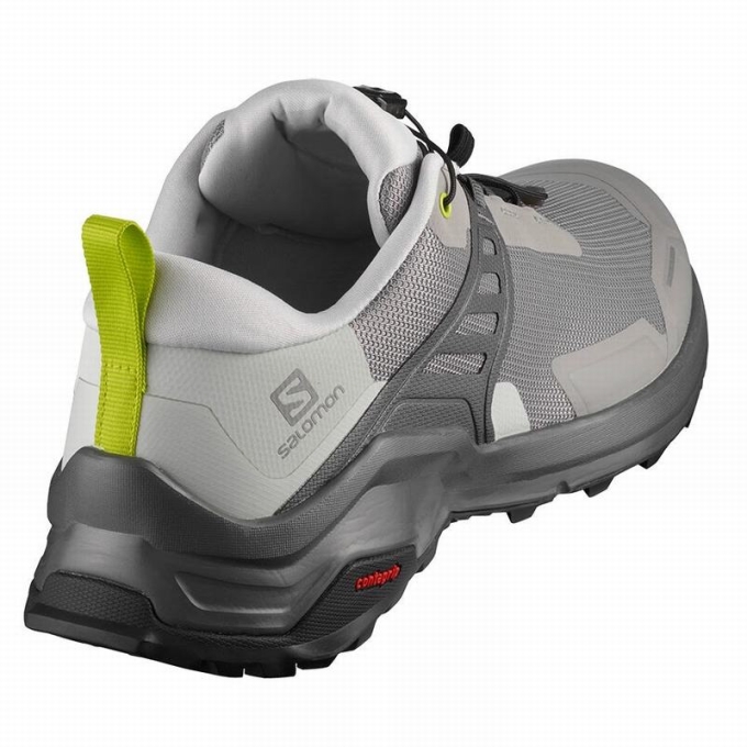 Tenis Senderismo Salomon X RAISE Hombre Grises Verdes Claro | MX-239QGAT