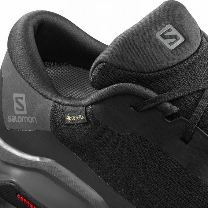 Tenis Senderismo Salomon X REVEAL GORE-TEX Hombre Negros | MX-320SADT