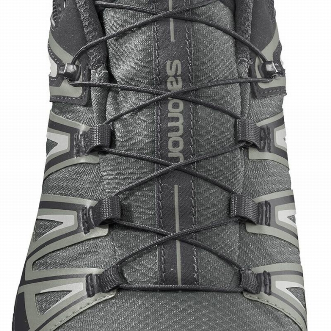 Tenis Senderismo Salomon X ULTRA 3 GORE-TEX Hombre Grises | MX-213JMFY