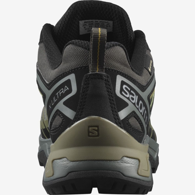 Tenis Senderismo Salomon X ULTRA 3 GORE-TEX Hombre Dorados | MX-740YRGA