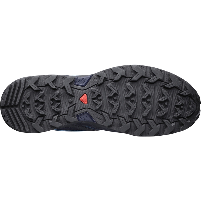 Tenis Senderismo Salomon X ULTRA 3 GTX Hombre Negros Azules | MX-894JIVY