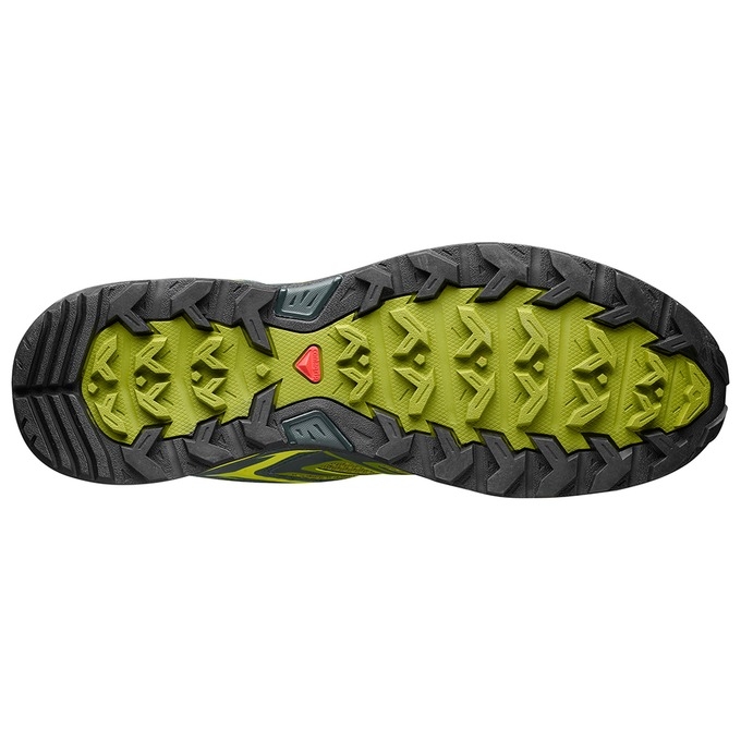 Tenis Senderismo Salomon X ULTRA 3 Hombre Naranjas Negros | MX-786GOZY