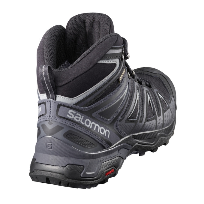 Tenis Senderismo Salomon X ULTRA 3 MID GTX Hombre Negros | MX-170XYUL