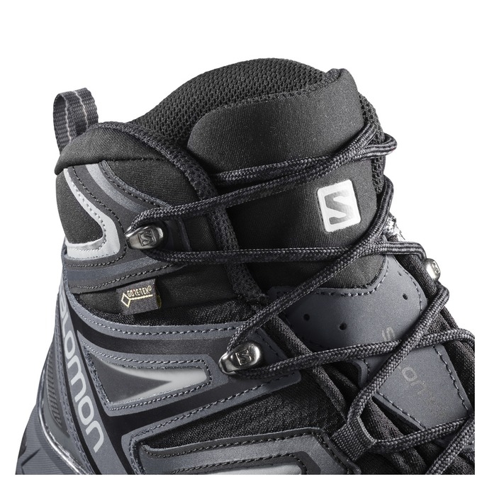 Tenis Senderismo Salomon X ULTRA 3 MID GTX Hombre Negros | MX-170XYUL