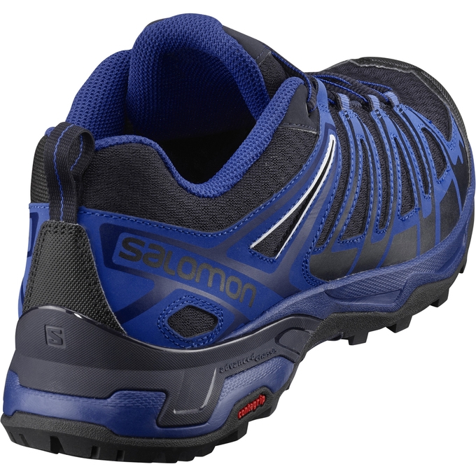 Tenis Senderismo Salomon X ULTRA 3 PRIME Hombre Azules Negros | MX-034UEAW