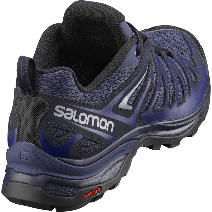 Tenis Senderismo Salomon X ULTRA 3 PRIME W Mujer Azul Marino | MX-305FEJD