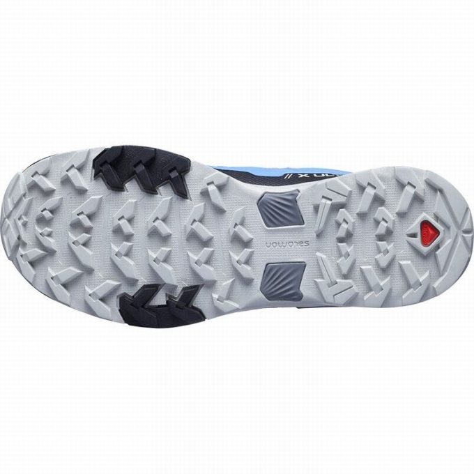 Tenis Senderismo Salomon X ULTRA 4 GORE-TEX Mujer Azules Negros | MX-423KEYC