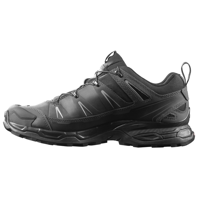 Tenis Senderismo Salomon X ULTRA LTR GTX Hombre Marrom Negros | MX-394PRCN