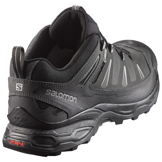 Tenis Senderismo Salomon X ULTRA LTR GTX Hombre Marrom Negros | MX-394PRCN