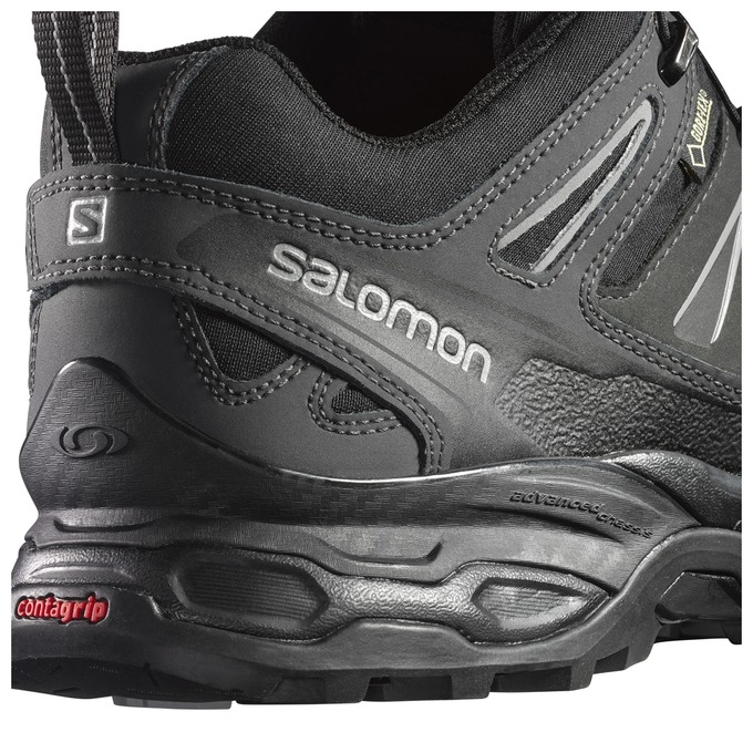 Tenis Senderismo Salomon X ULTRA LTR GTX Hombre Marrom Negros | MX-394PRCN