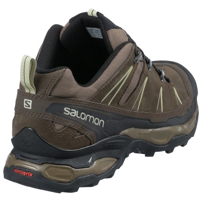 Tenis Senderismo Salomon X ULTRA LTR Hombre Chocolate Negros | MX-375ZFAV