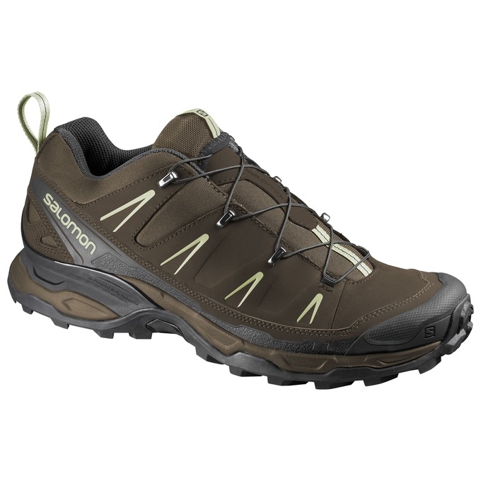 Tenis Senderismo Salomon X ULTRA LTR Hombre Chocolate Negros | MX-375ZFAV