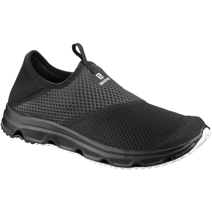 Zapatos De Recuperación Salomon RX MOC 4.0 Hombre Negros | MX-846AKJR