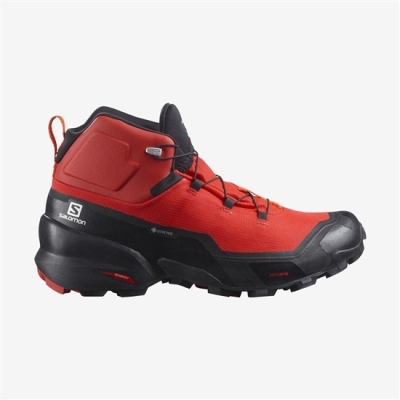 Botas Montaña Salomon CROSS HIKE MID GORE-TEX Hombre Naranjas | MX-285RLMY