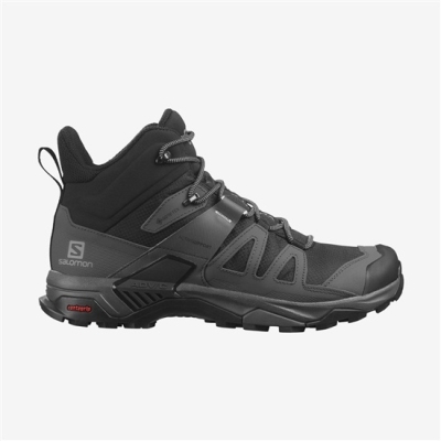 Botas Montaña Salomon X ULTRA 4 MID GORE-TEX Hombre Negros | MX-981IPUN