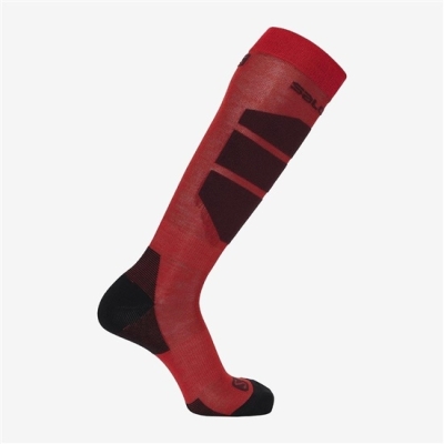 Calcetines Salomon COMFORT Hombre Rojos | MX-576DWKY