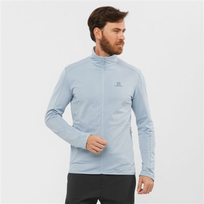 Capas Intermedias Salomon ESSENTIAL LIGHTWARM Hombre Azules | MX-869SVPK