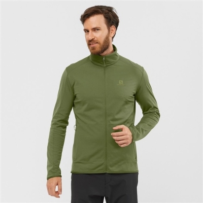 Capas Intermedias Salomon Kate Tanga Hombre Verde Oliva | MX-792TKVX