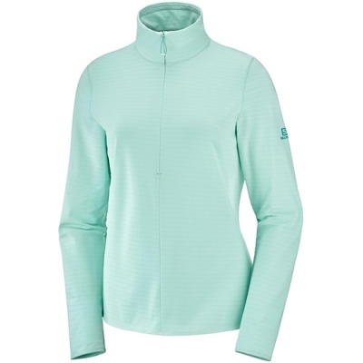 Capas Intermedias Salomon OUTRACK HALF ZIP W Mujer Multicolor | MX-913HBYN