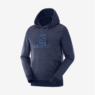 Capas Intermedias Salomon SHIFT HOODIE M Hombre Azul Marino | MX-679VYJL