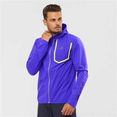 Chaquetas Salomon BONATTI PRO WATERPROOF Hombre Azules | MX-289FILY