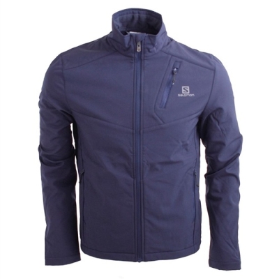 Chaquetas Salomon EMIN JKT M Hombre Azul Marino | MX-529XAPV