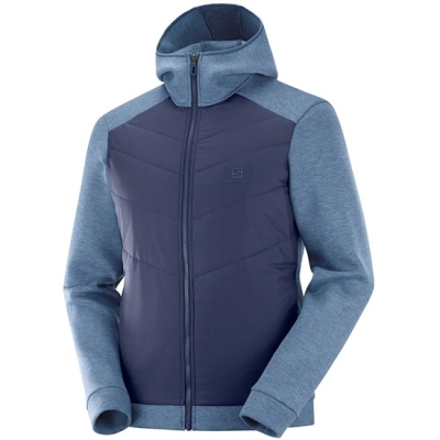 Chaquetas Salomon SIGHT HYBRID M Hombre Azules | MX-728LKPE