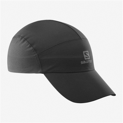 Gorras Salomon WATERPROOF Hombre Negros | MX-952JNGH