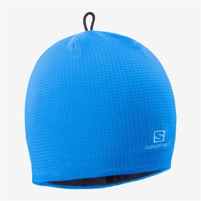 Gorros Salomon RS WARM Hombre Azules | MX-182NTIY