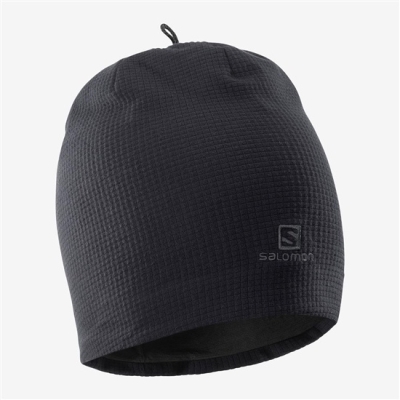 Gorros Salomon RS WARM Hombre Negros | MX-735KUHB