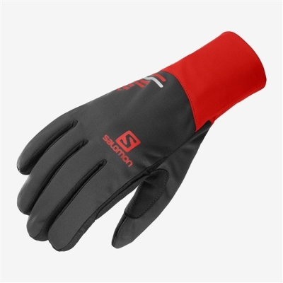 Guantes Salomon EQUIPE U Hombre Negros | MX-903YIXK