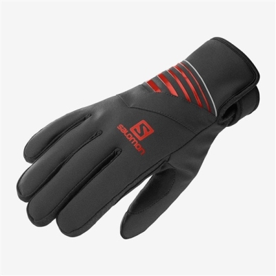 Guantes Salomon RS WARM U Hombre Negros | MX-981OVDQ