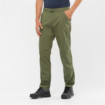 Pantalones Salomon OUTRACK TAPERED Hombre Verde Oliva | MX-781RKSN