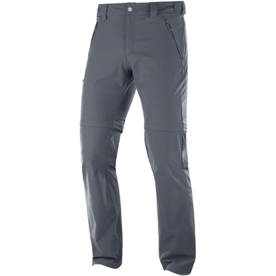 Pantalones Salomon WAYFARER STRAIGHT ZIP M Hombre Negros | MX-081TUGA