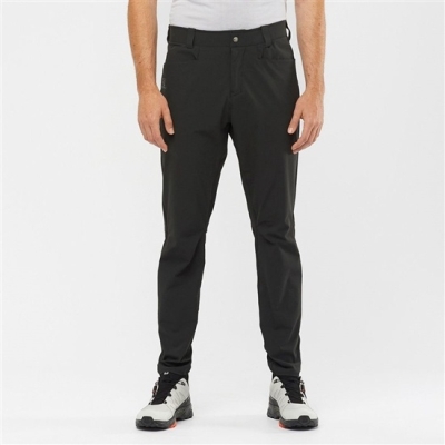 Pantalones Salomon WAYFARER TAPERED Hombre Negros | MX-402CKNR