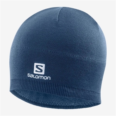 Sombreros Salomon RS WARM Hombre Azul Marino | MX-107NLYZ