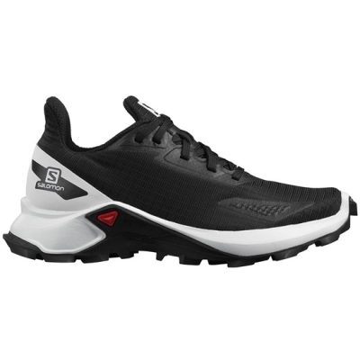 Tenis Para Correr En Carretera Salomon ALPHACROSS BLAST J Niños Negros | MX-154WJKE