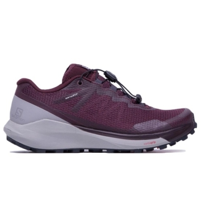 Tenis Para Correr En Carretera Salomon SENSE RIDE 3 W Mujer Morados | MX-193ADIZ