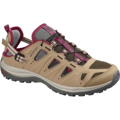 Tenis Para Correr Salomon ELLIPSE CABRIO Mujer Marrom | MX-271VWEO