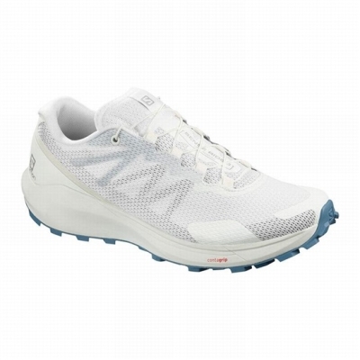 Tenis Para Correr Salomon SENSE RIDE 3 W Mujer Blancos | MX-506WXPQ