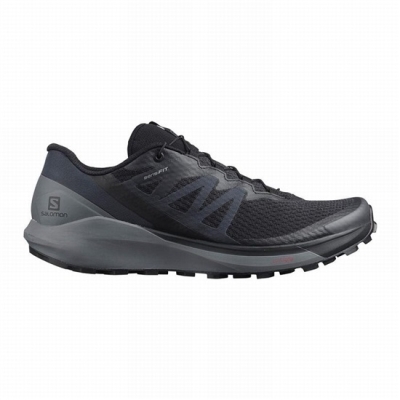 Tenis Para Correr Salomon SENSE RIDE 4 Hombre Negros | MX-836PVHF