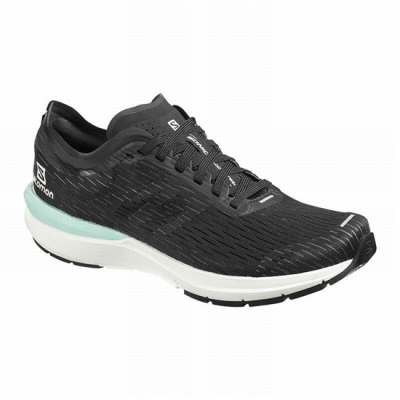 Tenis Para Correr Salomon SONIC 3 ACCELERATE W Mujer Negros Azules | MX-029JOEK