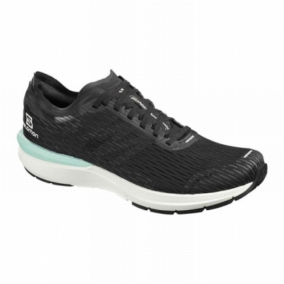 Tenis Para Correr Salomon SONIC 3 ACCELERATE Hombre Negros Blancos | MX-891XCVK