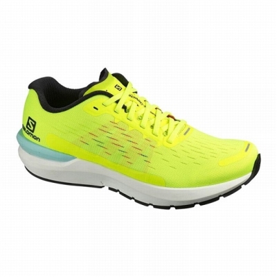 Tenis Para Correr Salomon SONIC 3 BALANCE Hombre Amarillos Blancos | MX-127KGQW