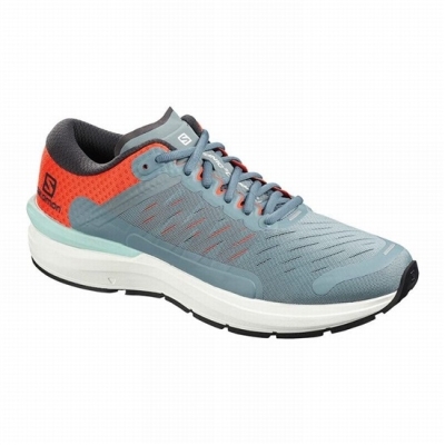 Tenis Para Correr Salomon SONIC 3 CONFIDENCE Hombre Azules Oscuro Naranjas | MX-952TBKP