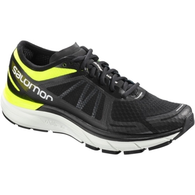 Tenis Para Correr Salomon SONIC RA MAX Hombre Negros Amarillos | MX-450UNFB