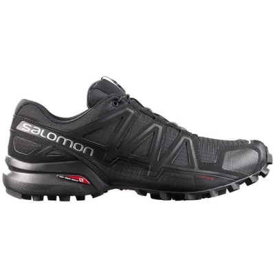 Tenis Para Correr Salomon SPEEDCROSS 4 Hombre Negros | MX-417OLGR